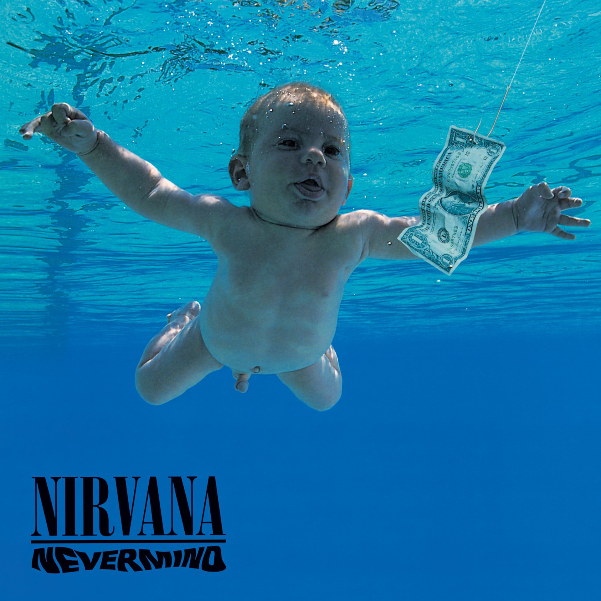 ニルヴァーナの ネヴァーマインド の赤ん坊 リリースから25周年を記念して撮影を再現 Nme Japan