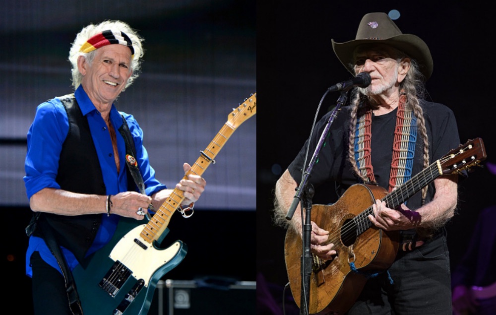 キース・リチャーズとウィリー・ネルソン、マール・ハガードの追悼