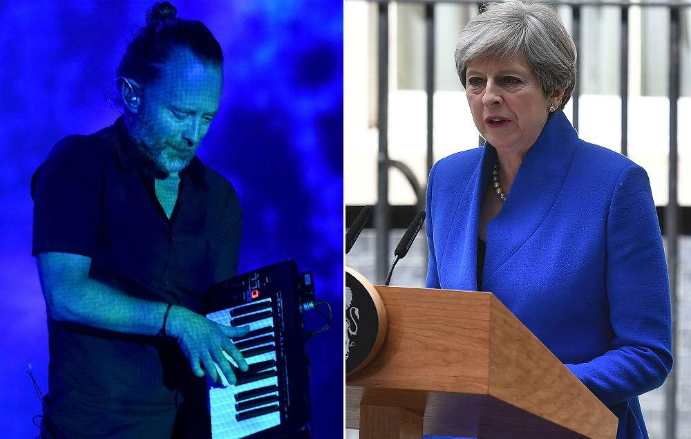 レディオヘッドのトム ヨーク 連立を目指す保守党を批判 Nme Japan レディオヘッドのトム ヨーク 連立を目指す保守党を批判 Nme Japan