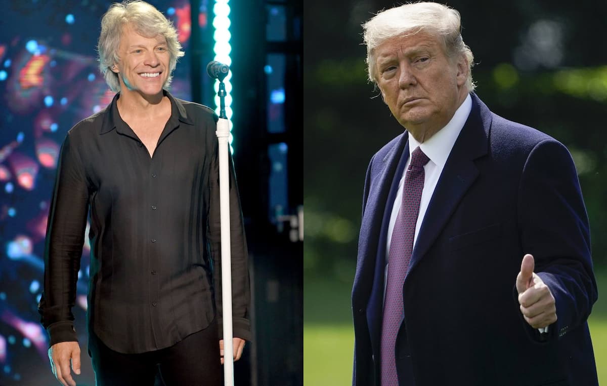 ジョン ボン ジョヴィ かつてドナルド トランプ元大統領から受けた嫌がらせを振り返る Nme Japan