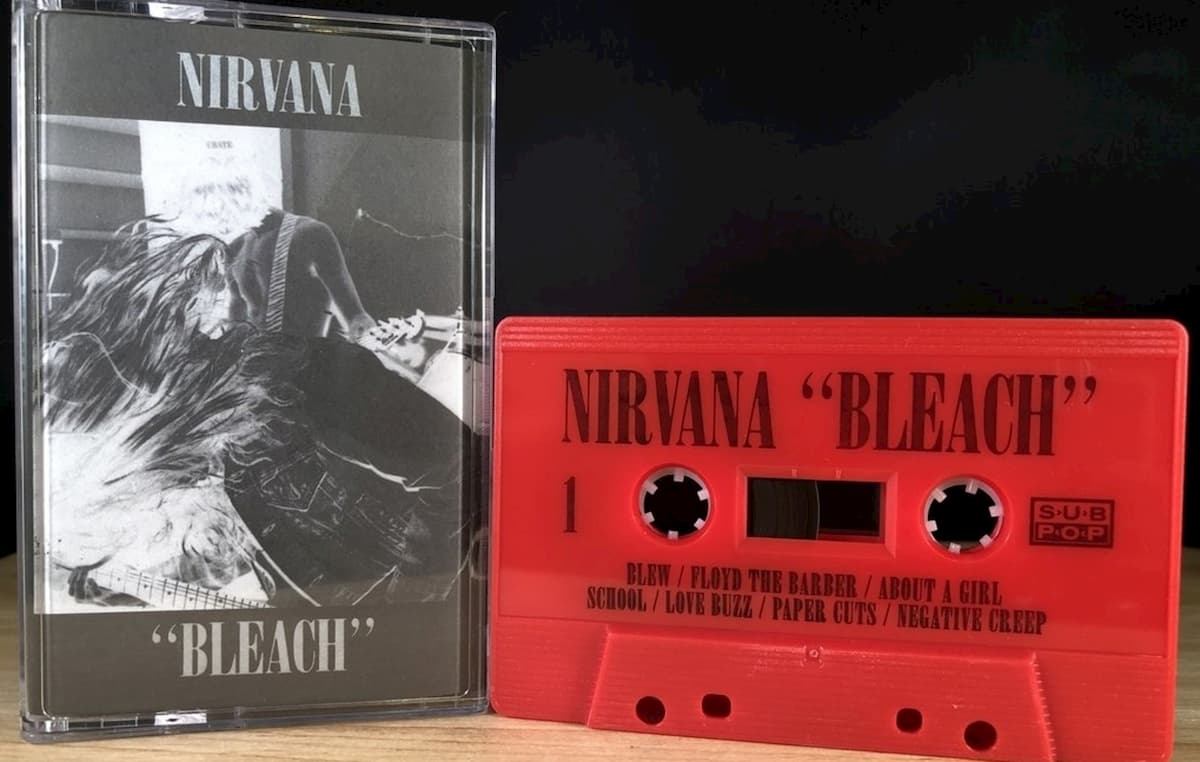 ニルヴァーナ デビュー アルバムの ブリーチ がカセットテープで再発されることに Nme Japan