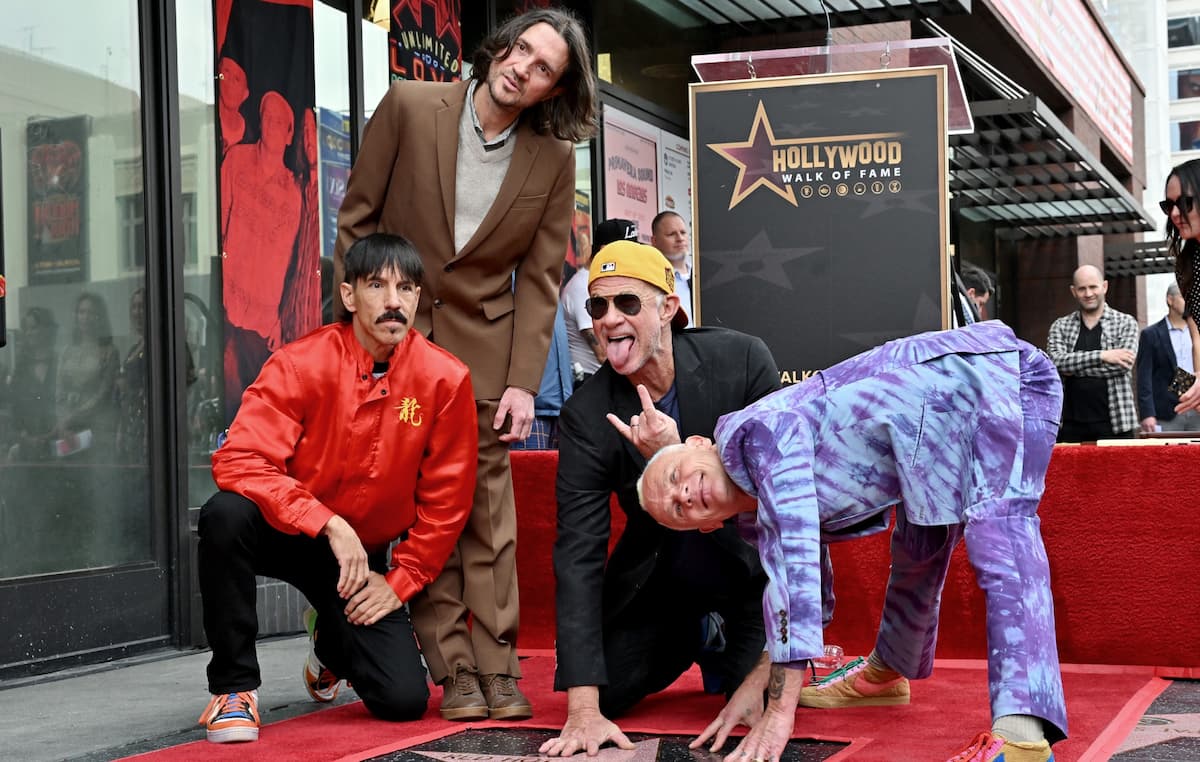 レッド・ホット・チリ・ペッパーズのジョン・フルシアンテ、初めて
