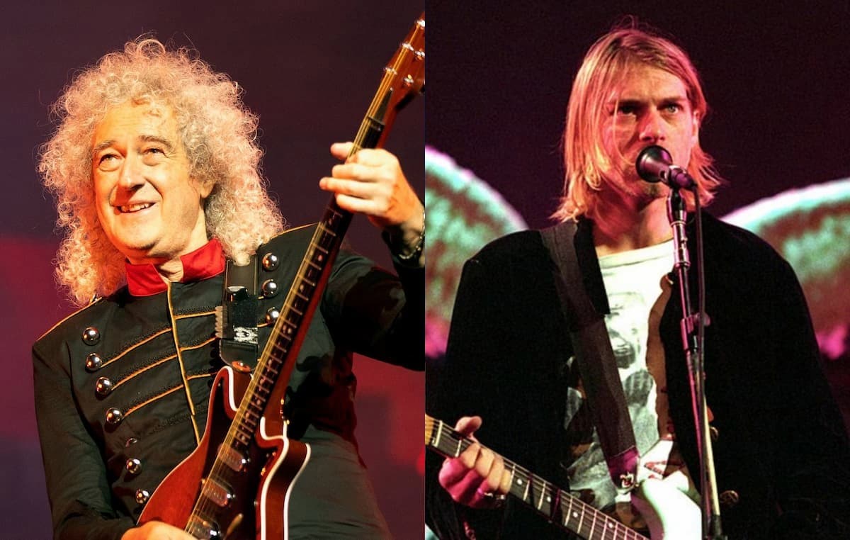 クイーンのブライアン・メイ、ギタリストとしてのカート・コバーンの