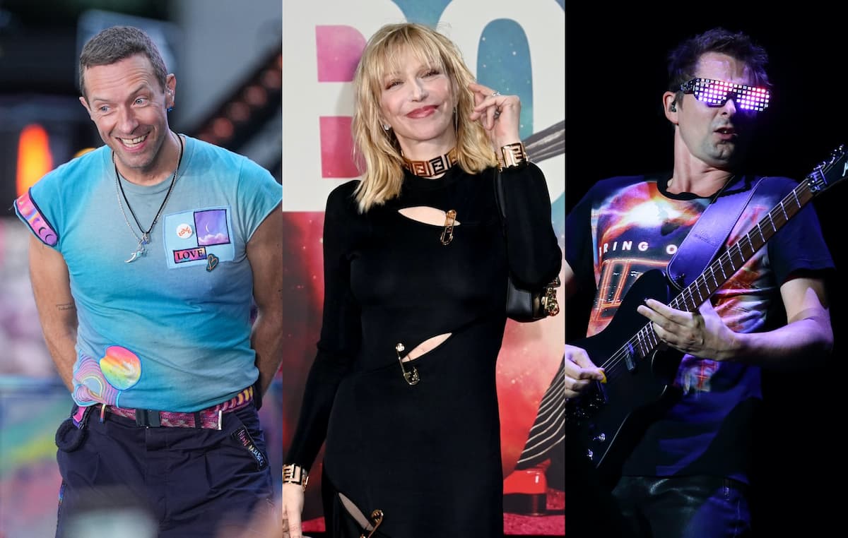 コートニー・ラヴ、コールドプレイのクリス・マーティンとミューズの話