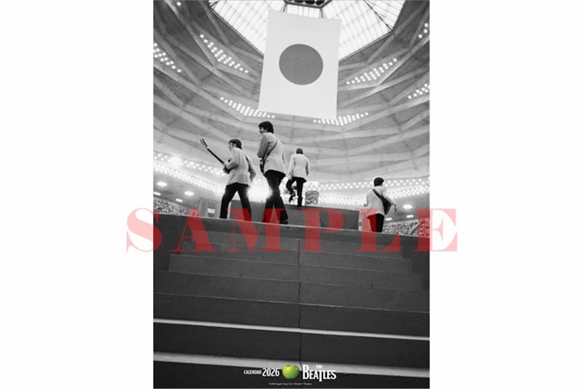 ビートルズ、2026年版公式カレンダーが10月3日に発売されること