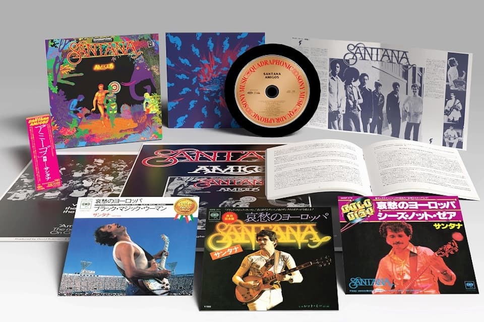 サンタナ、1976年発表の『アミーゴ』のSA-CDマルチ・ハイブリッド盤が