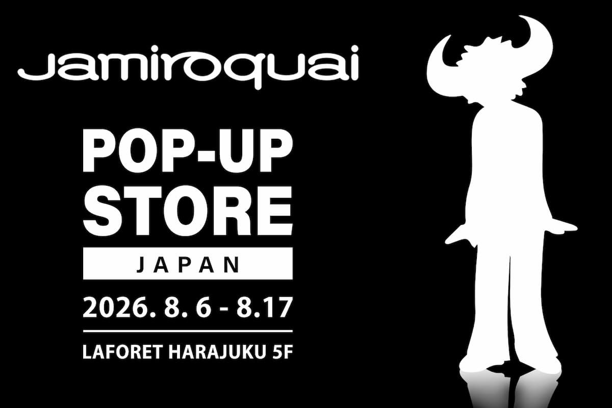 ジャミロクワイ、サマーソニック出演に合わせてポップアップ・ストアの